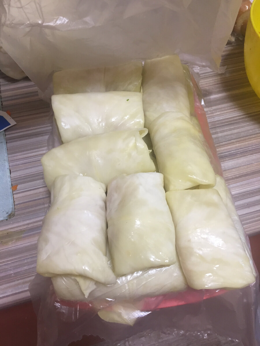 Голубцы. Вышло около 20 штук