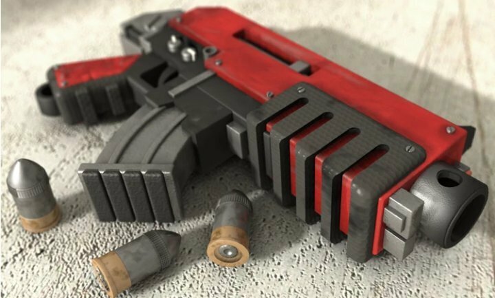 Болтер и болты. КХи мне кажется, болты немного не того масштаба...