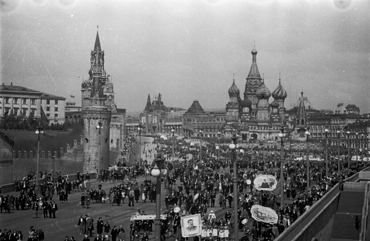 москва после войны фото