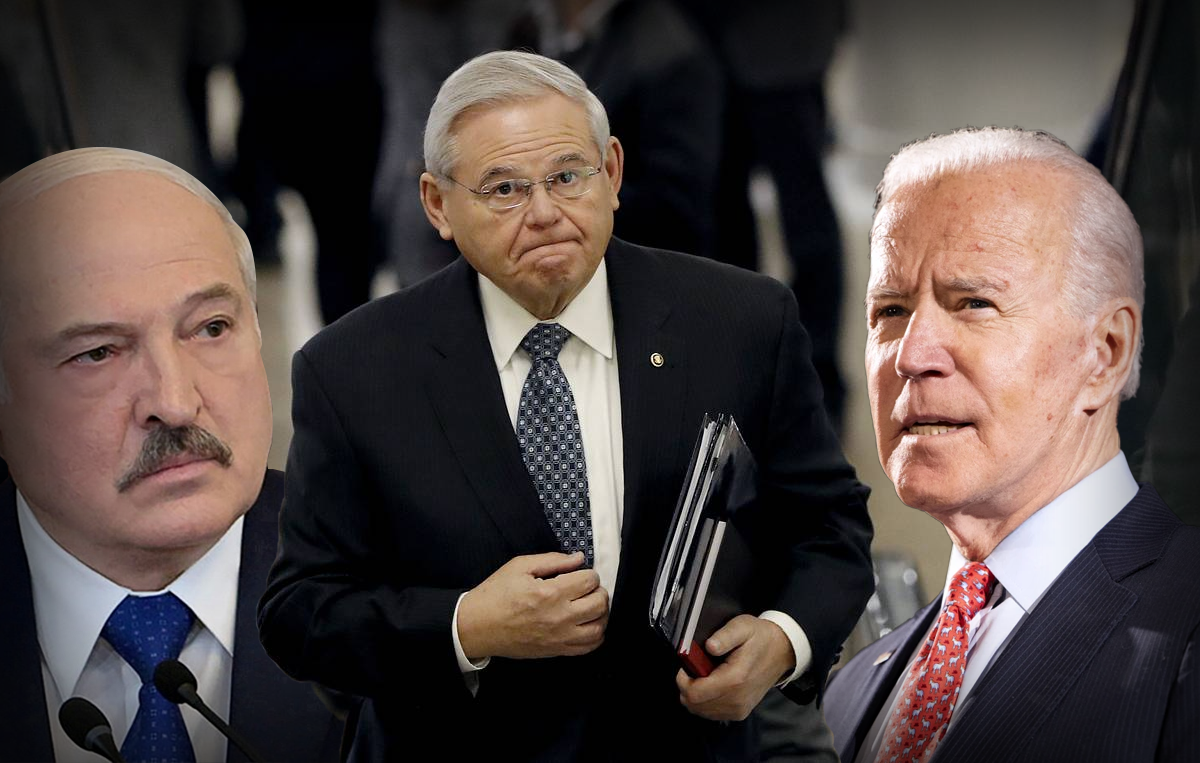 Александр Лукашенко, Роберт Менендес и Джо Байден