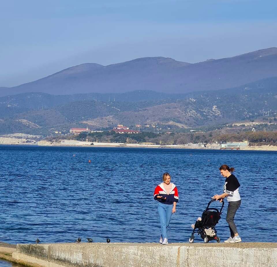 Сцена на пляже