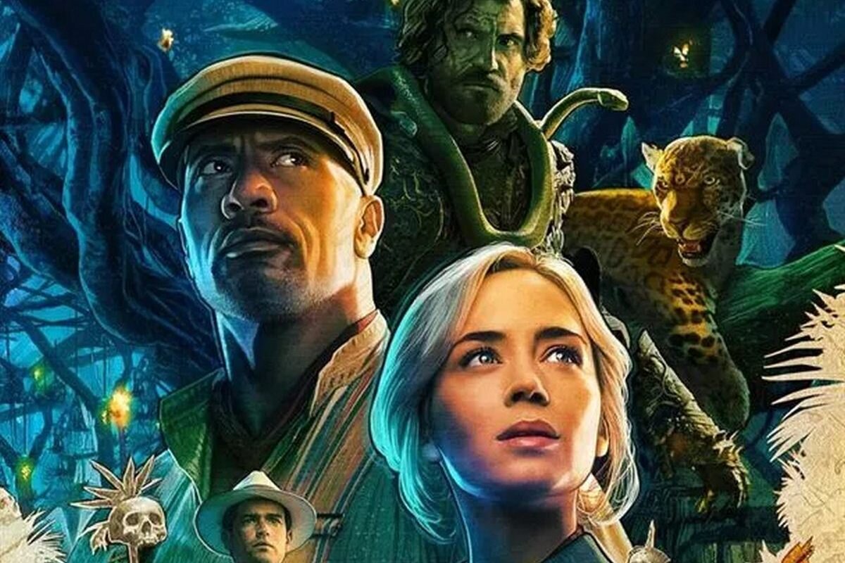 "Круиз по джунглям" (2021), официальный постер фильма. Фото взято из открытых источников сети Интернет