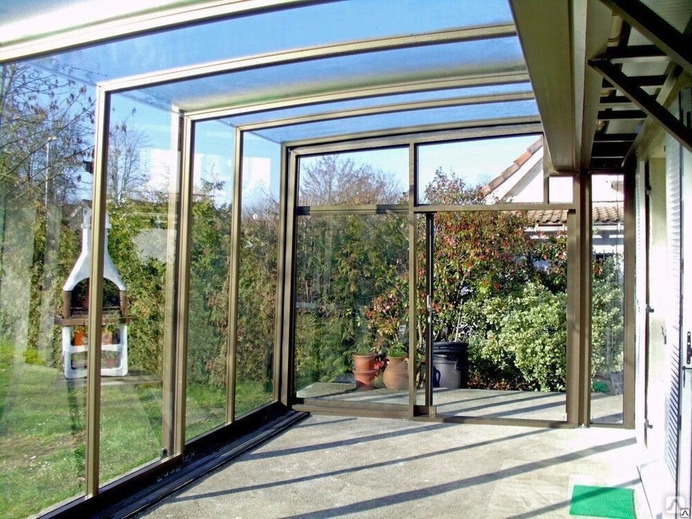 Остекление террасы