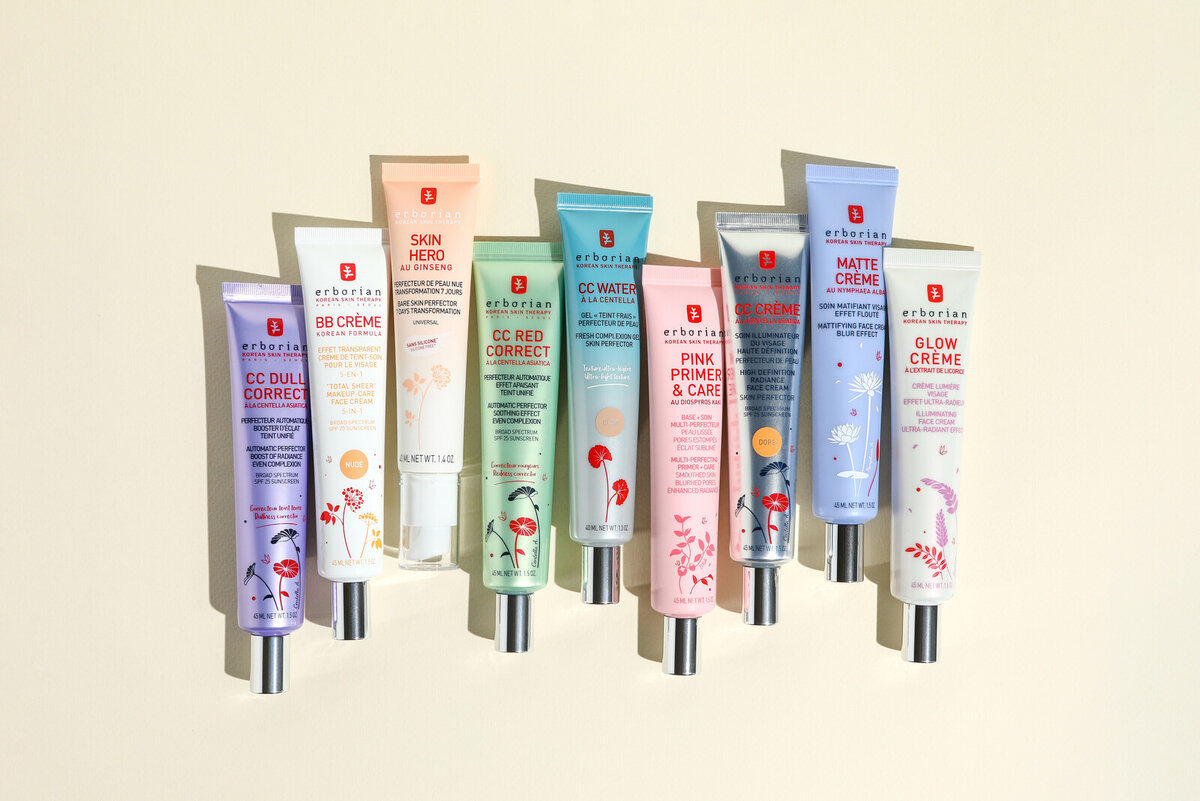 Коллекция гибридных средств Erborian, которые помогут вам достичь идеального тона 