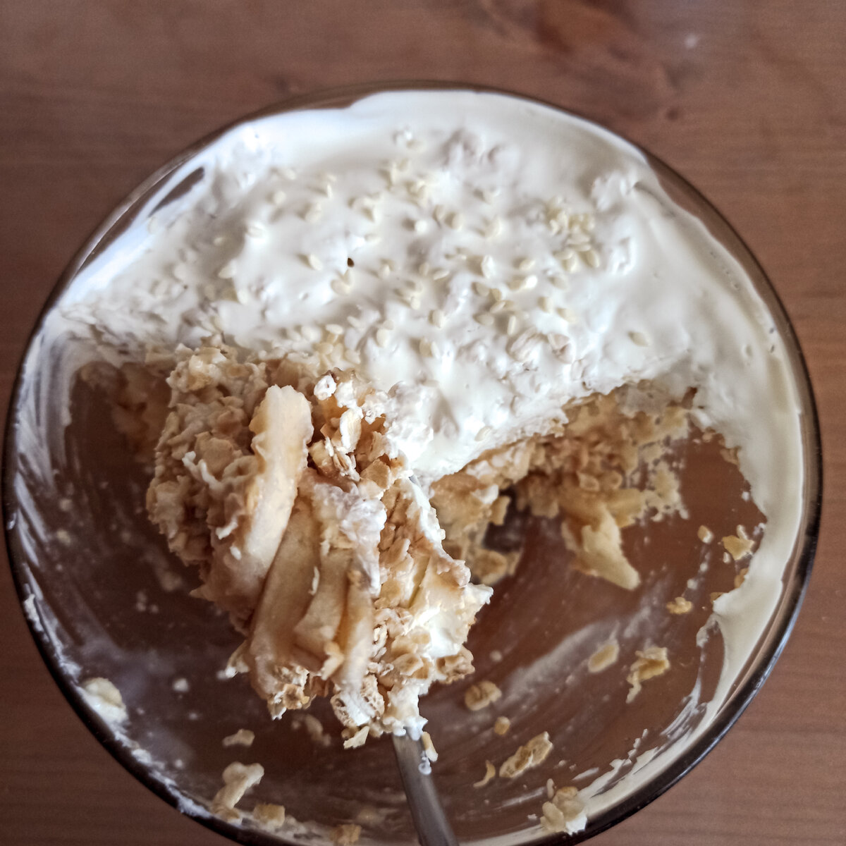 Хорошо видно слои