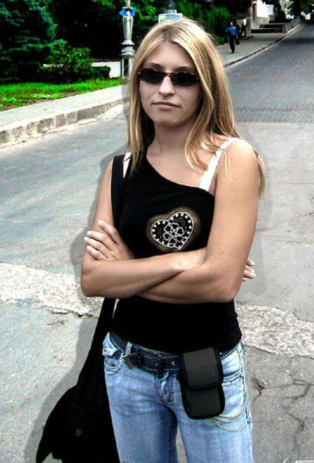 Нашла фото, где мне уже 16