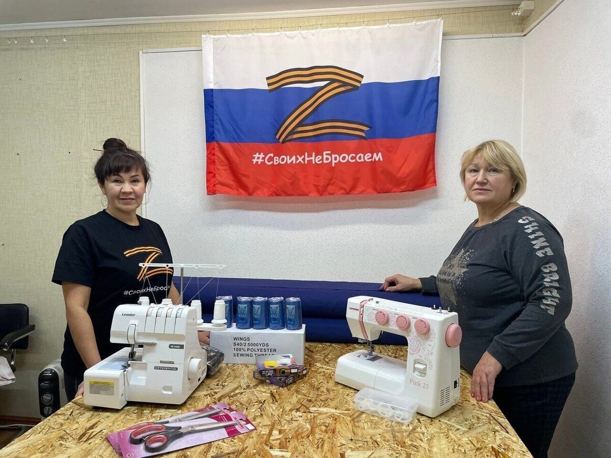    101 комплект постельного белья сшили и направили в госпитали активисты из Талинки