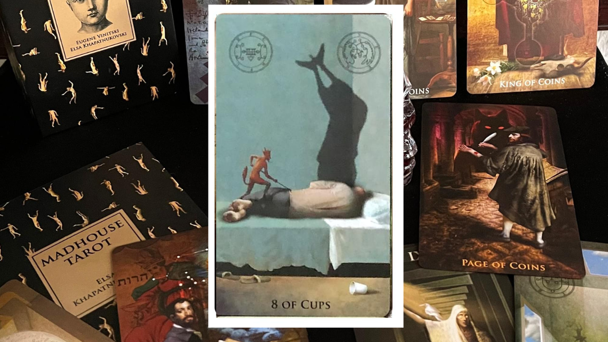 Колода «Madhouse Tarot» Eugene Vinitski, Elsa Khapatnukovski 