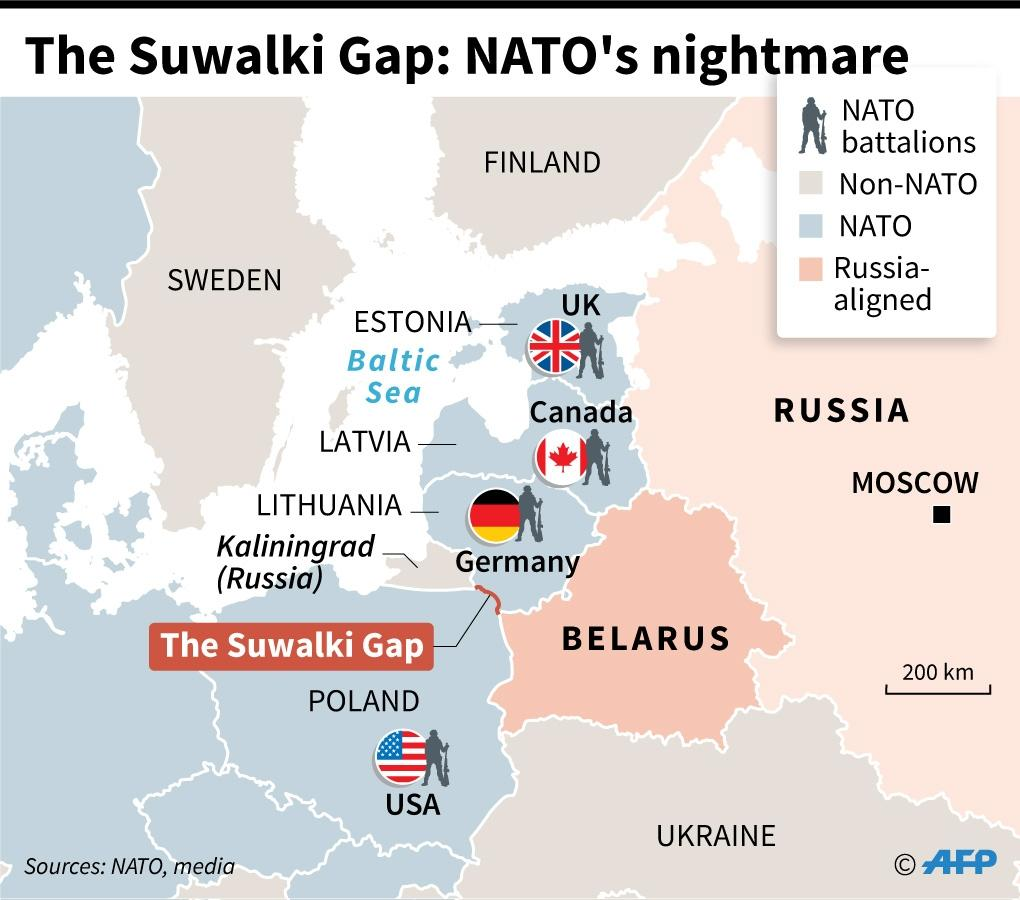 Сувалкский коридор. "Suwalki gap". Силы НАТО В Прибалтике. Базы НАТО В Прибалтике. Базы США В Прибалтике.