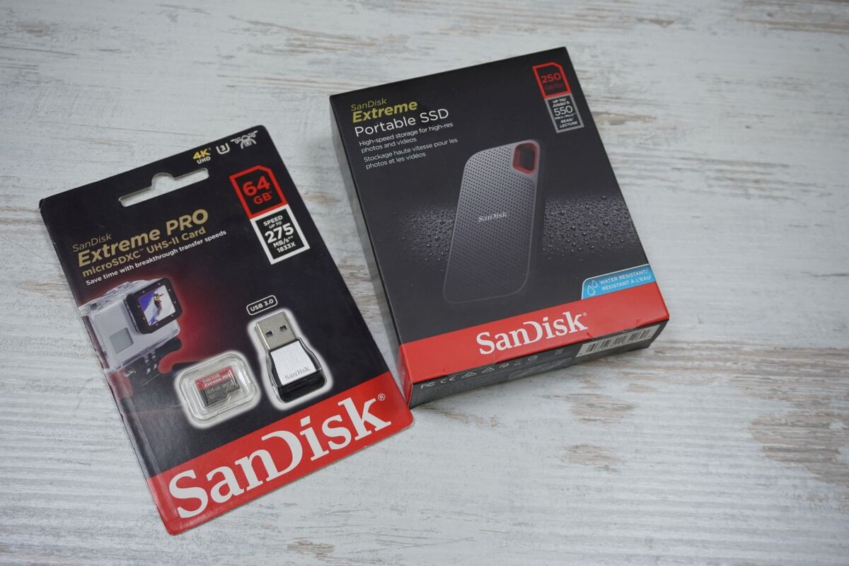 Карта памяти sandisk extreme 64 гб microsdxc