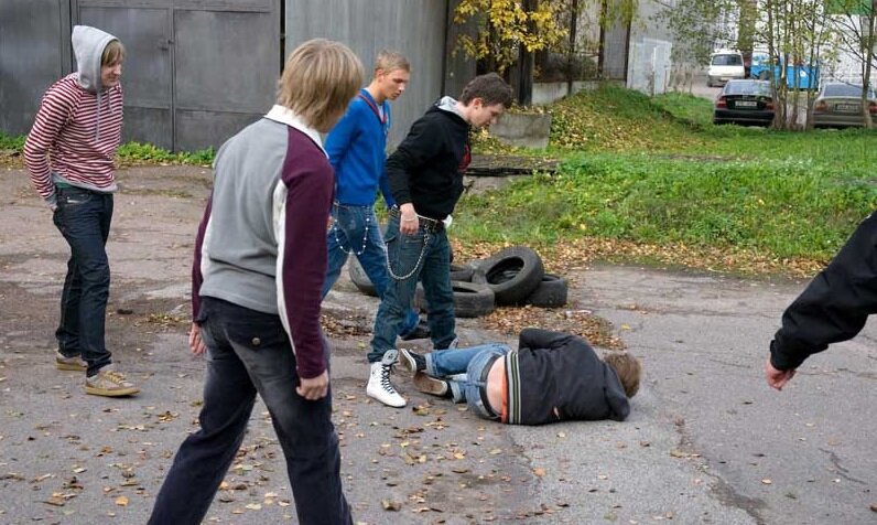Кадр из фильма "Класс" 2007 г.