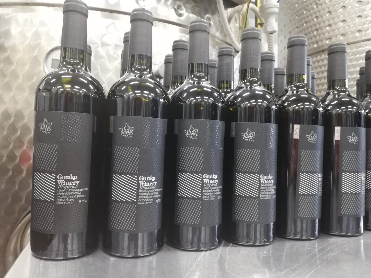 Линейка вин Gunko Winery