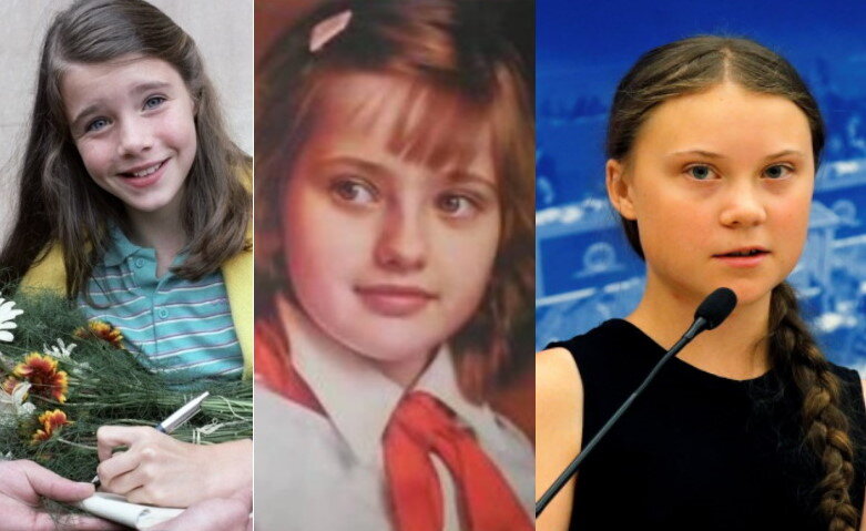 Саманта Смит, Катя Лычева, Грета Тунберг