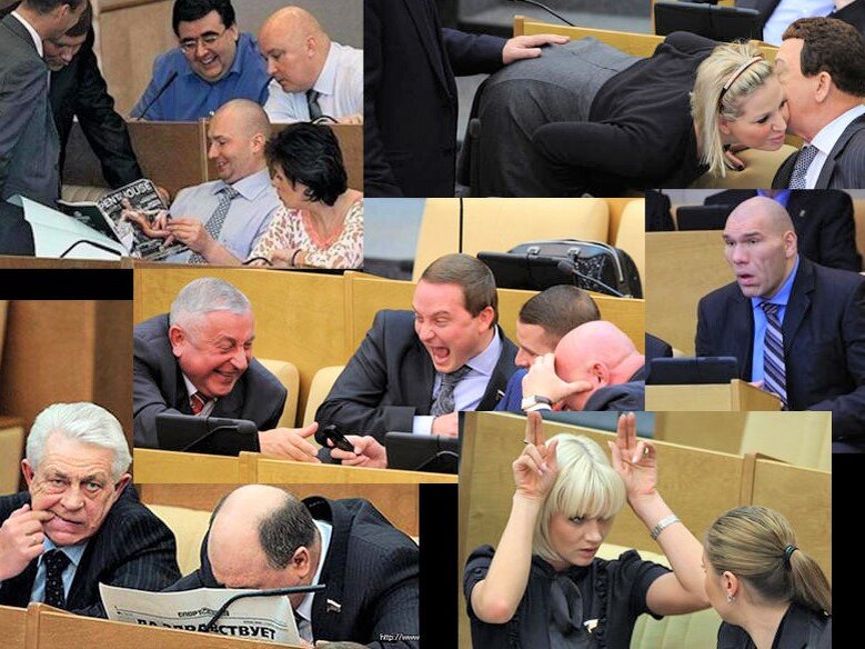 Депутаты в ГосДуме.