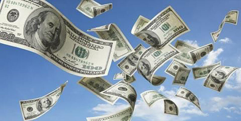 money flow from the heavens