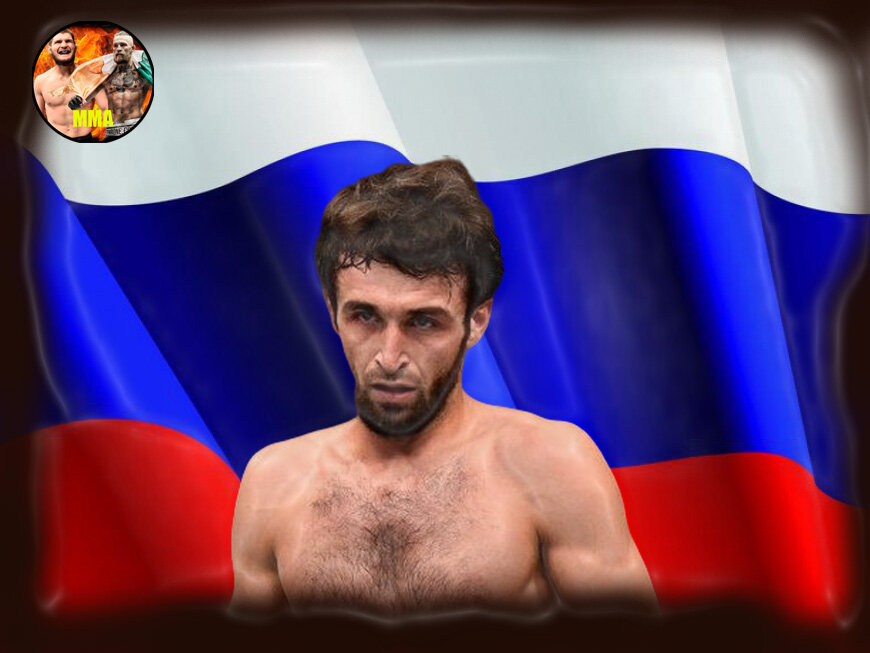 Российский боец Забит .