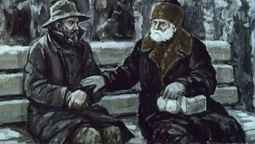 Иллюстрация к рассказу А.И. Куприна "Чудесный доктор"