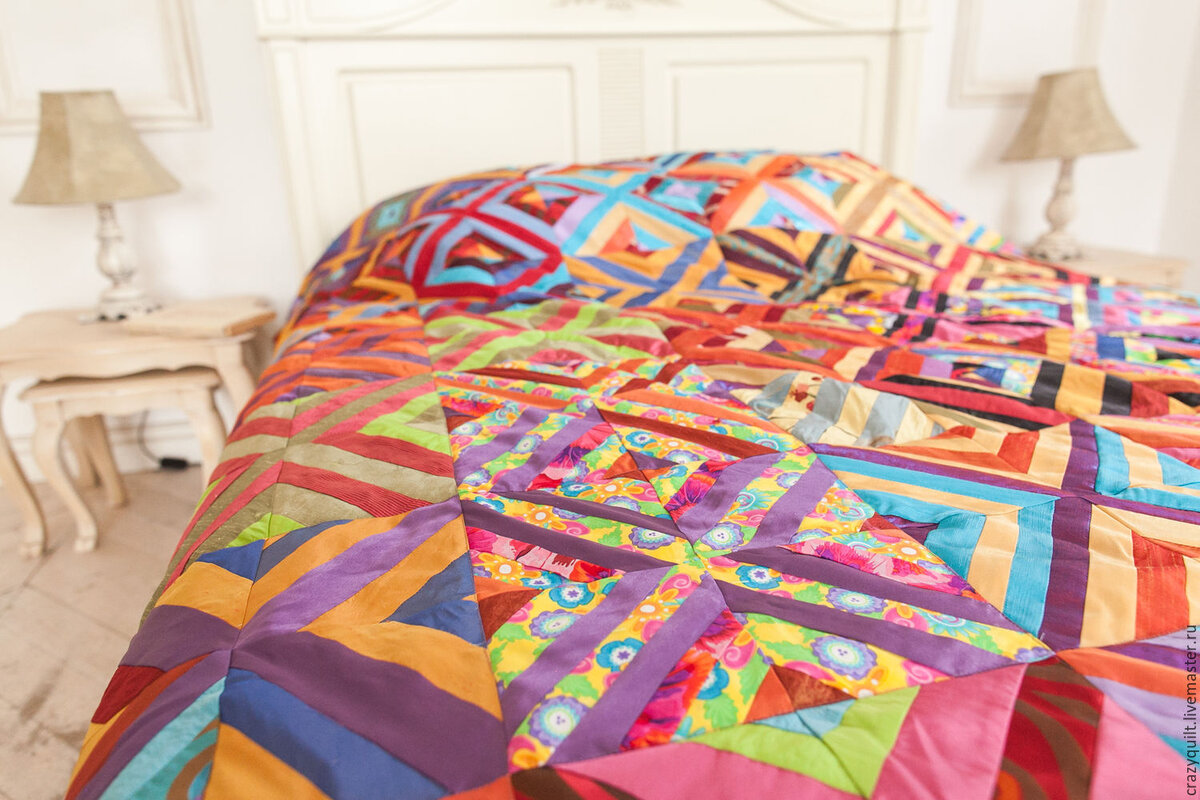 Английское одеяло пэчворк