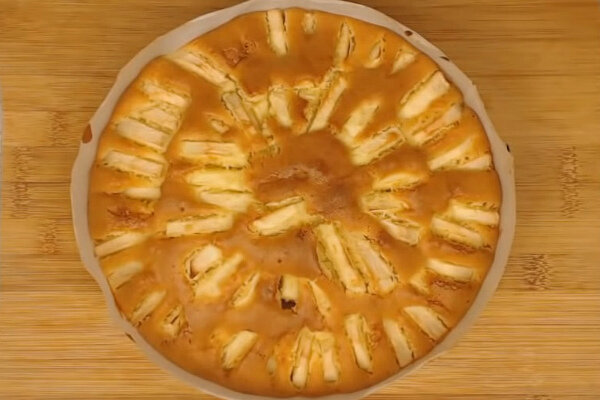 Очень простой яблочный пирог