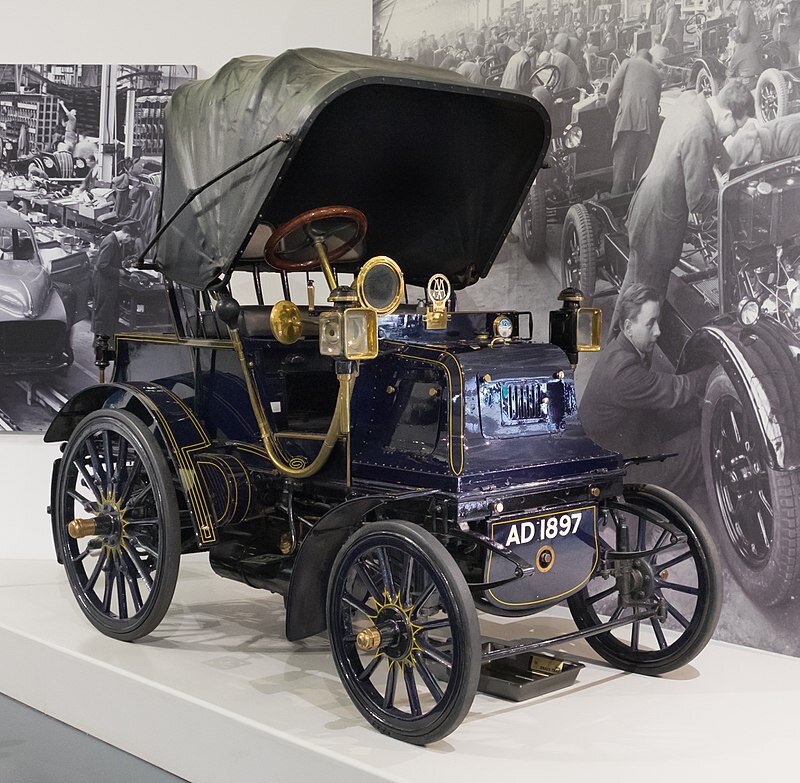 1897 Daimler Grafton Phaeton. Сделано в Ковентри