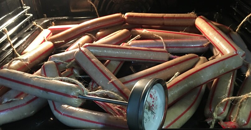 тепловая обработка сосисок в духовке