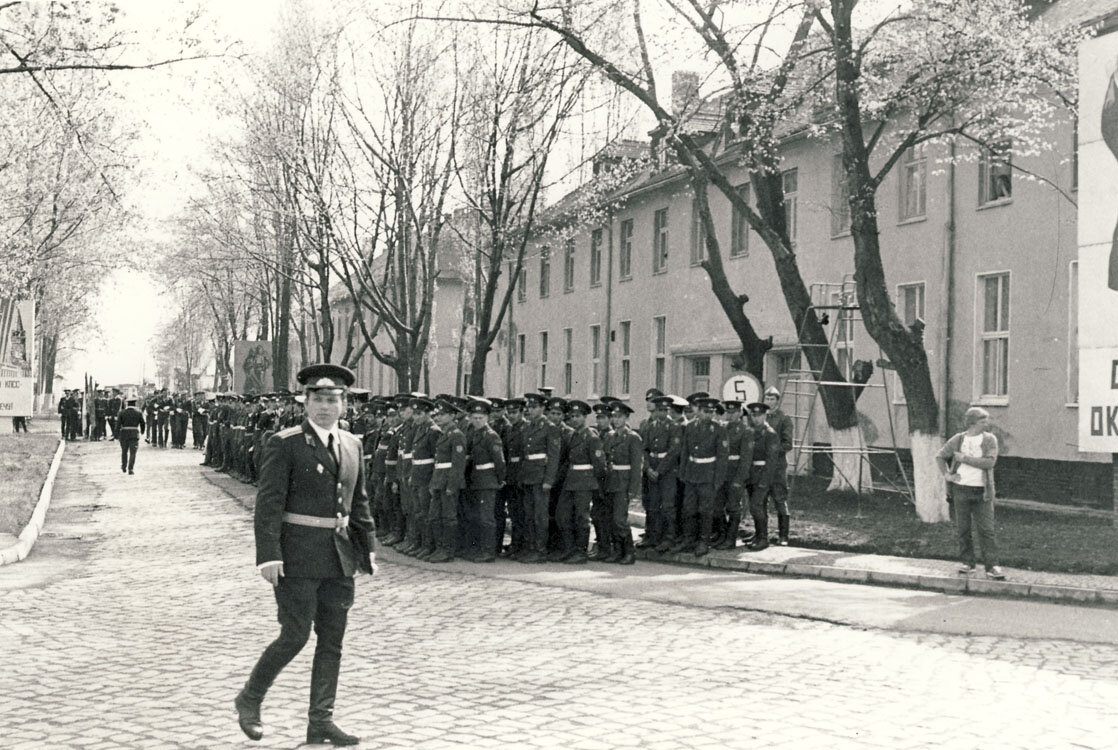 Нойштрелиц военный городок фото