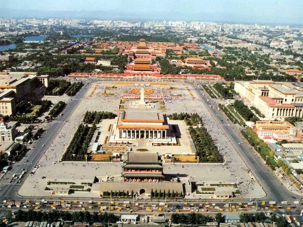 Площадь Тяньаньмэнь.
