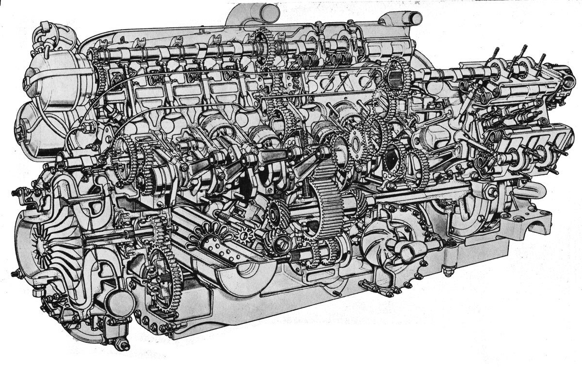 BRM v16 engine