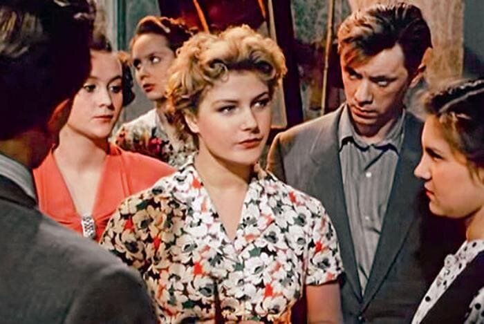 Светлана Дружинина, «За витриной универмага», 1955, фото kino-teatr.ru