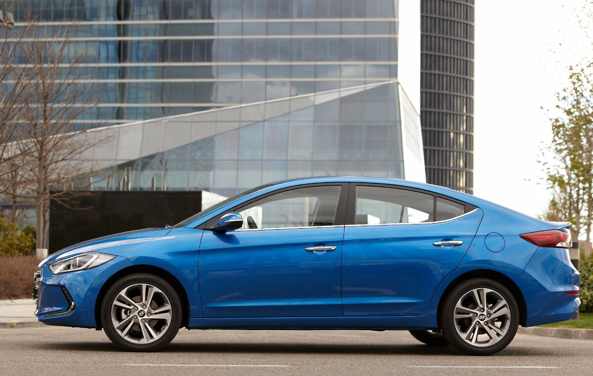 Hyundai Elantra актуального поколения