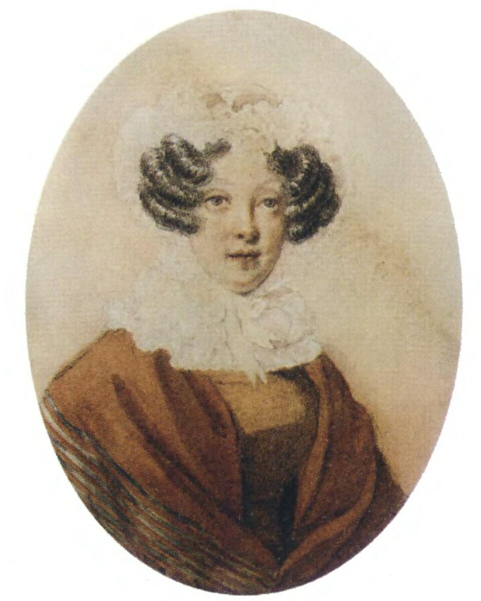 Портрет Натальи Ивановны Гончаровой. Конец 1820-х г.г