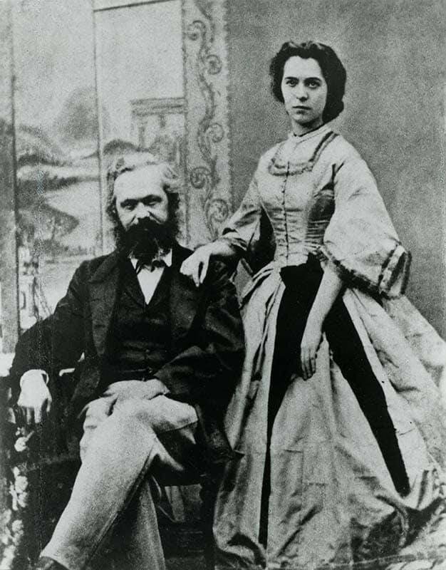 Маркс и его супруга