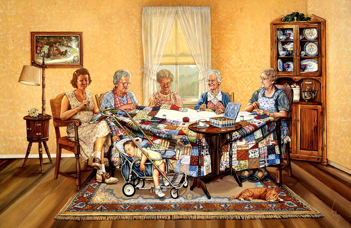  Совместное рукоделие .