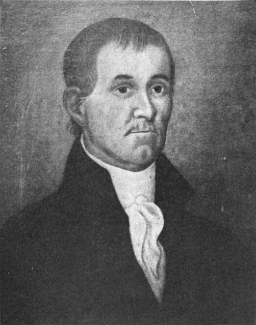 Матерый человечище - сержант Эзра Ли. Painter and engraver unknown; subject died in 1821 - From The Story of the Submarine by Farnham Bishop