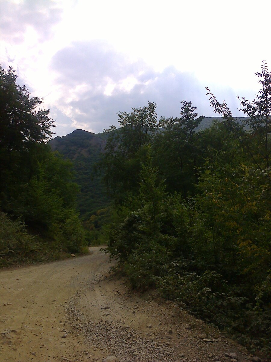 Дорога в горах.