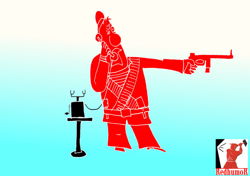 Карикатура - работа автора канала для сайта Anekdotische.ru (Анекдотище.ру)