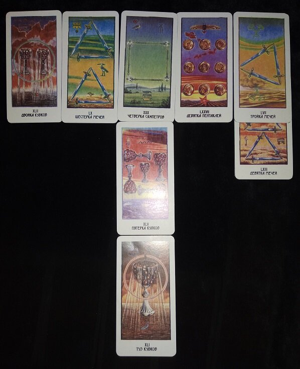 Расклад Тау-Крест. Почему он молчит? Не пишет, не звонит. Третий вариант.