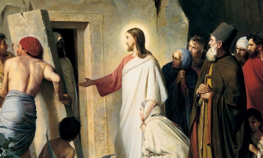 Воскрешение Лазаря (Яндекс.картинки)