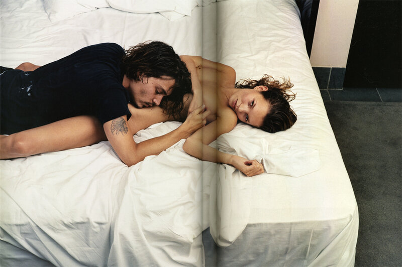 Джонни Депп и Кейт Мосс