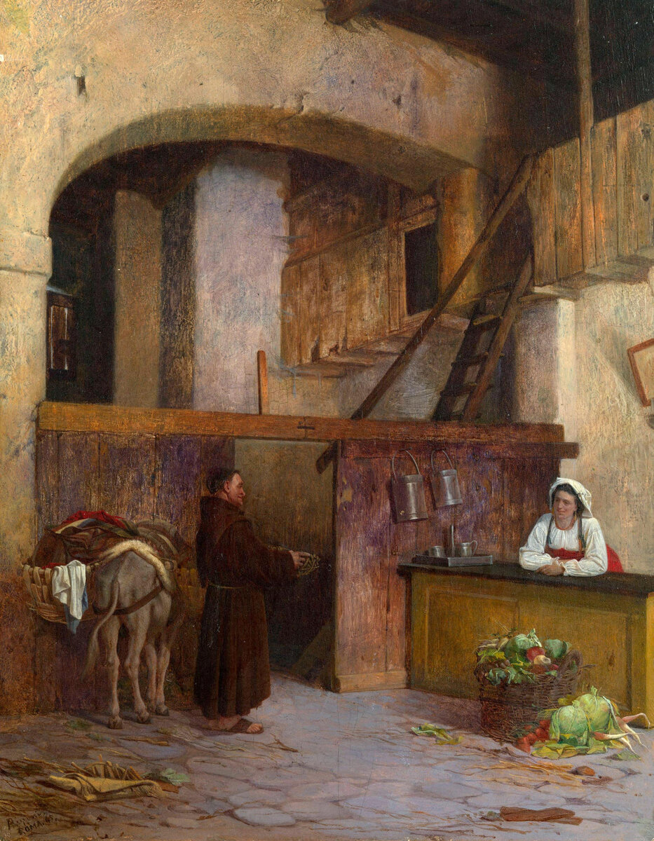 Александр Риццони. Итальянская лавочка. 1871. СИХМ. ЛИСТАЙТЕ ВПРАВО...