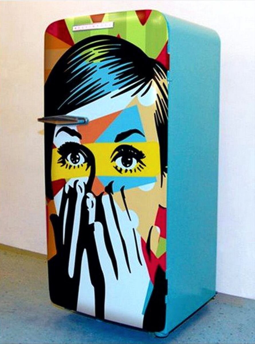 Холодильник - как арт-объект (фото из интернета)