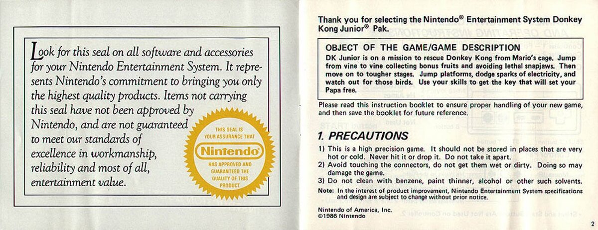 Буклет игры из комплекта США