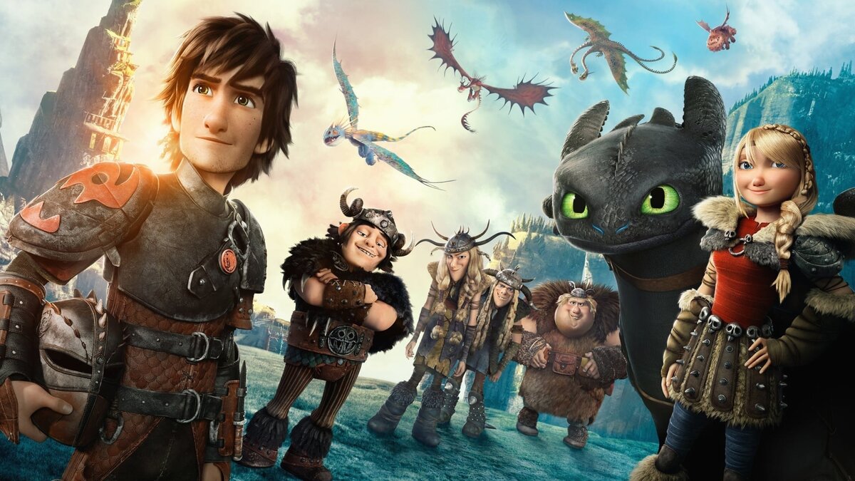 "Драконы"/ DreamWorks Dragons, 2012 -