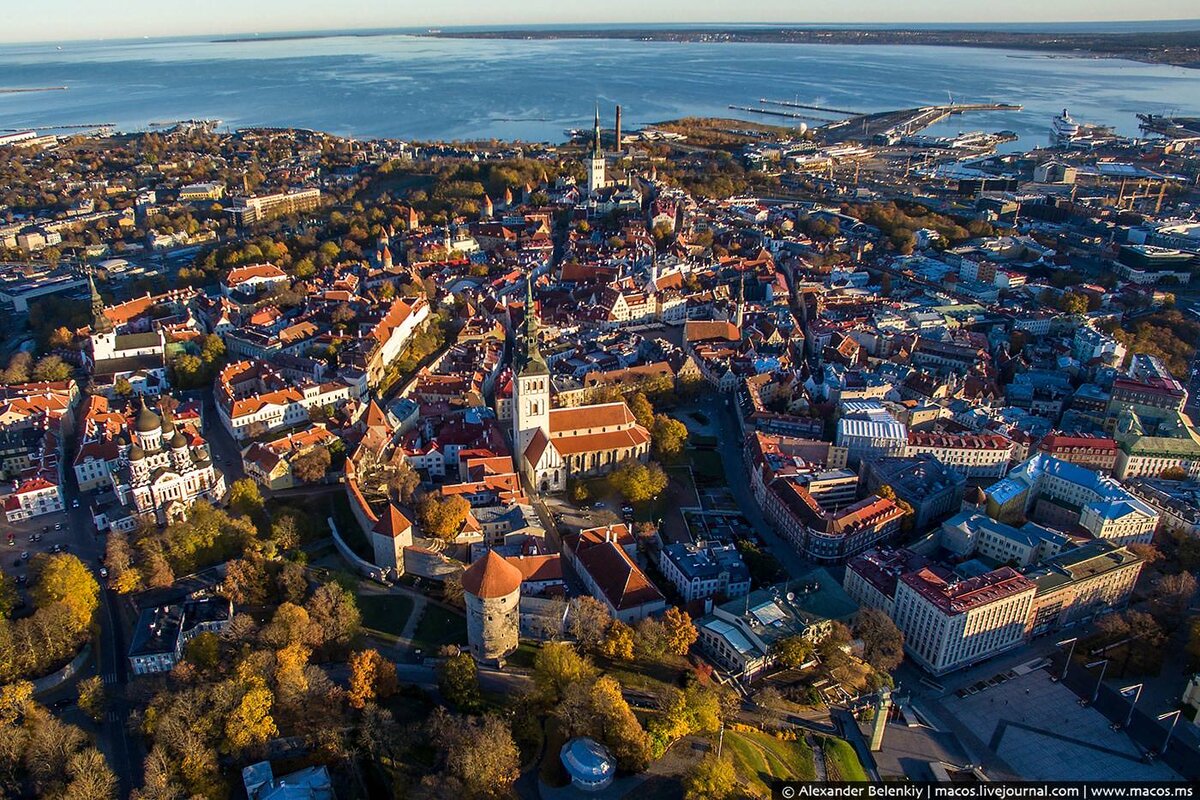 Город таллин фото