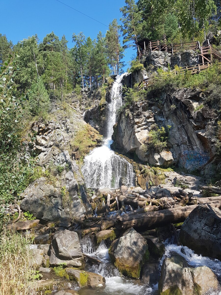 Камышлинский водопад республика алтай фото Маршрут по Алтаю. Часть 1 Маршруты путешествий 43 Дзен