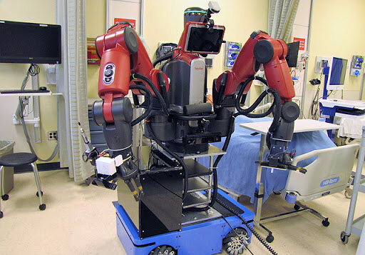 Мобильный робот-манипулятор TRINA