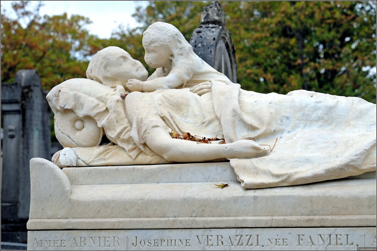 кладбище в париже