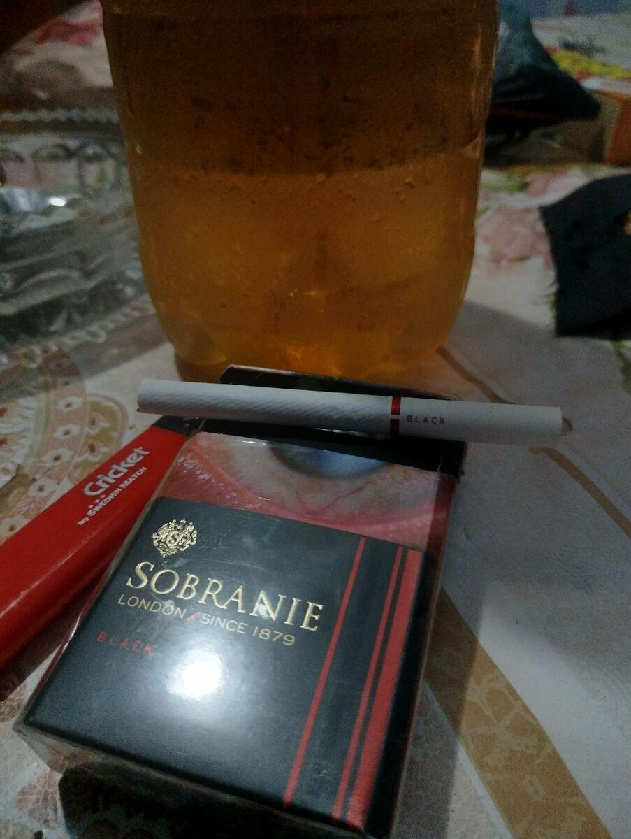 Sobranie Black #сигареты 