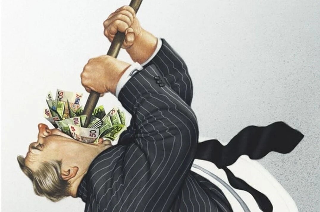 Фото: Банкиры-ростовщики все никак не нажрутся, одно бабло в глазах и везде даже в заднице