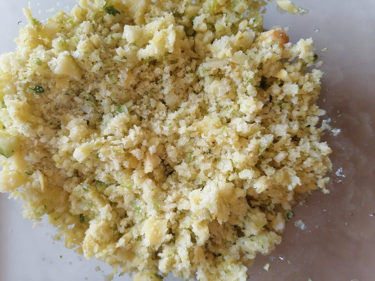 Патиссоны после блендера